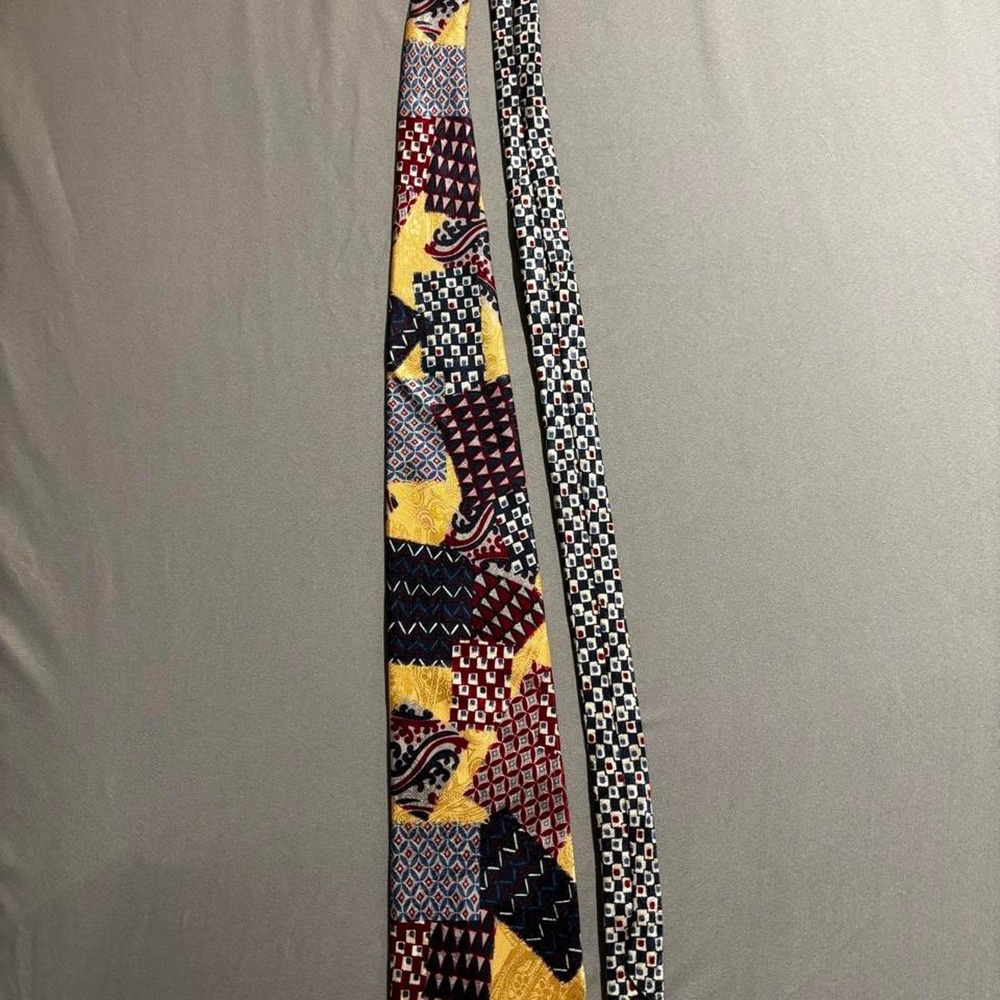 Hardy Amies silk tie luxury designer
